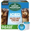 image:imageGreen Mountain Almond Vanilla Iced Cold Brew Coffee KCup Pods 60 CountBrew Over Ice Hazelnut Cream