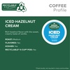image:imageGreen Mountain Almond Vanilla Iced Cold Brew Coffee KCup Pods 60 CountBrew Over Ice Hazelnut Cream