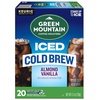 image:imageGreen Mountain Almond Vanilla Iced Cold Brew Coffee KCup Pods 60 CountICED Almond Vanilla Cold Brew