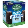 image:imageGreen Mountain Original Black Iced Cold Brew Coffee KCup Pods 20 CountUnflavored