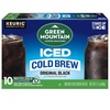 image:imageGreen Mountain Original Black Iced Cold Brew Coffee KCup Pods 20 CountUnflavored