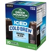 image:imageGreen Mountain Original Black Iced Cold Brew Coffee KCup Pods 20 CountUnflavored