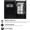 image:imageKeurig K3550 Large Business Single Serve Coffee Maker Plumbed SilverBlack