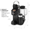 image:imageKeurig KCafe SMART Single Serve Coffee Maker BlackBlack
