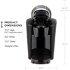image:imageKeurig KCompact SingleServe KCup Pod Coffee Maker BlackBlack