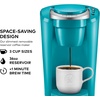 image:imageKeurig KCompact SingleServe KCup Pod Coffee Maker BlackTurquoise