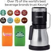 image:imageKeurig KDuo Plus Single Serve amp Carafe Coffee Maker MultiPosition 60oz Removable Reservoir Programmable Auto Brew Carafe Black
