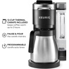 image:imageKeurig KDuo Plus Single Serve amp Carafe Coffee Maker MultiPosition 60oz Removable Reservoir Programmable Auto Brew Carafe Black