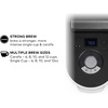image:imageKeurig KDuo Plus Single Serve amp Carafe Coffee Maker MultiPosition 60oz Removable Reservoir Programmable Auto Brew Carafe Black
