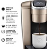 image:imageKeurig KElite Single Serve KCup Pod Coffee Maker Brushed SlateBrushed Gold