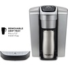 image:imageKeurig KElite Single Serve KCup Pod Coffee Maker Brushed SlateBrushed Silver