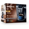 image:imageKeurig KElite Single Serve KCup Pod Coffee Maker Brushed SlateBrushed Silver