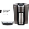 image:imageKeurig KElite Single Serve KCup Pod Coffee Maker Brushed SlateBrushed Slate