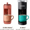 image:imageKeurig KMini Mate Single Serve KCup Pod Coffee Maker Red RocksRed Rocks