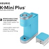 image:imageKeurig KMini Plus Single Serve KCup Pod Coffee Maker with 6 to 12oz Brew Size Stores up to 9 KCup Pods Travel Mug Friendly Studio GrayCool Aqua