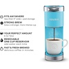 image:imageKeurig KMini Plus Single Serve KCup Pod Coffee Maker with 6 to 12oz Brew Size Stores up to 9 KCup Pods Travel Mug Friendly Studio GrayCool Aqua