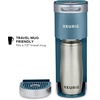 image:imageKeurig KMini Plus Single Serve KCup Pod Coffee Maker with 6 to 12oz Brew Size Stores up to 9 KCup Pods Travel Mug Friendly Studio GrayEvening Teal