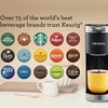 image:imageKeurig KMini Plus Single Serve KCup Pod Coffee Maker with 6 to 12oz Brew Size Stores up to 9 KCup Pods Travel Mug Friendly Studio GrayMatte Black