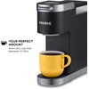 image:imageKeurig KMini Plus Single Serve KCup Pod Coffee Maker with 6 to 12oz Brew Size Stores up to 9 KCup Pods Travel Mug Friendly Studio GrayMatte Black