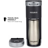 image:imageKeurig KMini Plus Single Serve KCup Pod Coffee Maker with 6 to 12oz Brew Size Stores up to 9 KCup Pods Travel Mug Friendly Studio GrayMatte Black