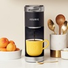 image:imageKeurig KMini Plus Single Serve KCup Pod Coffee Maker with 6 to 12oz Brew Size Stores up to 9 KCup Pods Travel Mug Friendly Studio GrayMatte Black