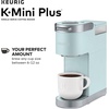 image:imageKeurig KMini Plus Single Serve KCup Pod Coffee Maker with 6 to 12oz Brew Size Stores up to 9 KCup Pods Travel Mug Friendly Studio GrayMisty Green