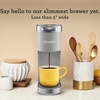 image:imageKeurig KMini Plus Single Serve KCup Pod Coffee Maker with 6 to 12oz Brew Size Stores up to 9 KCup Pods Travel Mug Friendly Studio GrayStudio Gray