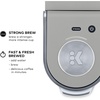 image:imageKeurig KMini Plus Single Serve KCup Pod Coffee Maker with 6 to 12oz Brew Size Stores up to 9 KCup Pods Travel Mug Friendly Studio GrayStudio Gray