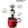 image:imageKeurig KMini Plus Single Serve KCup Pod Coffee Maker with 6 to 12oz Brew Size Stores up to 9 KCup Pods Travel Mug Friendly Studio GrayWhite