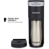image:imageKeurig KMini Single Serve KCup Pod Coffee Maker 6 to 12oz Brew size with Cord Storage Perfect for Small Spaces Studio GrayBlack