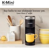 image:imageKeurig KMini Single Serve KCup Pod Coffee Maker 6 to 12oz Brew size with Cord Storage Perfect for Small Spaces Studio GrayBlack