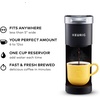 image:imageKeurig KMini Single Serve KCup Pod Coffee Maker 6 to 12oz Brew size with Cord Storage Perfect for Small Spaces Studio GrayBlack