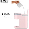 image:imageKeurig KMini Single Serve KCup Pod Coffee Maker 6 to 12oz Brew size with Cord Storage Perfect for Small Spaces Studio GrayDusty Rose