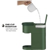 image:imageKeurig KMini Single Serve KCup Pod Coffee Maker 6 to 12oz Brew size with Cord Storage Perfect for Small Spaces Studio GrayEvergreen