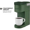 image:imageKeurig KMini Single Serve KCup Pod Coffee Maker 6 to 12oz Brew size with Cord Storage Perfect for Small Spaces Studio GrayEvergreen