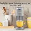 image:imageKeurig KMini Single Serve KCup Pod Coffee Maker 6 to 12oz Brew size with Cord Storage Perfect for Small Spaces Studio GrayStudio Gray