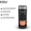 image:imageKeurig KSlim Single Serve KCup Pod Coffee Maker WhiteBlack