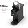 image:imageKeurig KSlim Single Serve KCup Pod Coffee Maker WhiteBlack