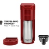 image:imageKeurig KSlim Single Serve KCup Pod Coffee Maker WhiteScarlet Red