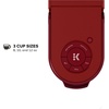 image:imageKeurig KSlim Single Serve KCup Pod Coffee Maker WhiteScarlet Red