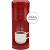 image:imageKeurig KSlim Single Serve KCup Pod Coffee Maker WhiteScarlet Red