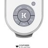 image:imageKeurig KSlim Single Serve KCup Pod Coffee Maker WhiteWhite