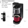 image:imageKeurig KSupreme Plus SMART Single Serve Coffee Maker Black Stainless SteelBlack