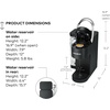 image:imageKeurig KSupreme SMART Single Serve KCup Pod Coffee Maker BlackBlack