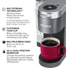 image:imageKeurig KSupreme Single Serve KCup Pod Coffee Maker GrayGray