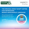 image:imageOriginal Donut Shop Strawberry Acai Iced Refresher KCup Pods 60 CountDragonfruit Lemonade
