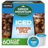 image:imageGreen Mountain Almond Vanilla Iced Cold Brew Coffee KCup Pods 60 CountICED Pumpkin Spice