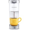 image:imageKeurig KMini Plus Single Serve KCup Pod Coffee Maker with 6 to 12oz Brew Size Stores up to 9 KCup Pods Travel Mug Friendly Studio GrayWhite