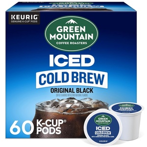 image:imageGreen Mountain Original Black Iced Cold Brew Coffee KCup Pods 20 CountUnflavored