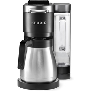 image:imageKeurig KDuo Plus Single Serve amp Carafe Coffee Maker MultiPosition 60oz Removable Reservoir Programmable Auto Brew Carafe Black